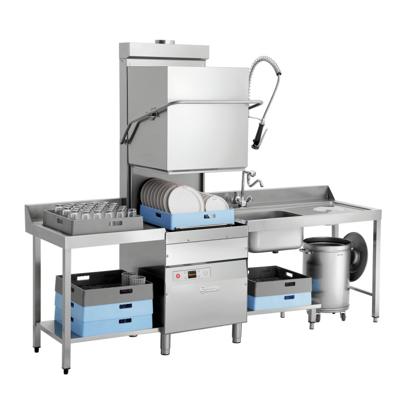 Stroj za pranje posuđa s poklopcem DS Eco500LPR Bartscher - Profesionalne performanse i besprijekorna higijena Stroj za pranje posuđa s poklopcem DS Eco500LPR Bartscher - Profesionalne performanse i besprijekorna higijena