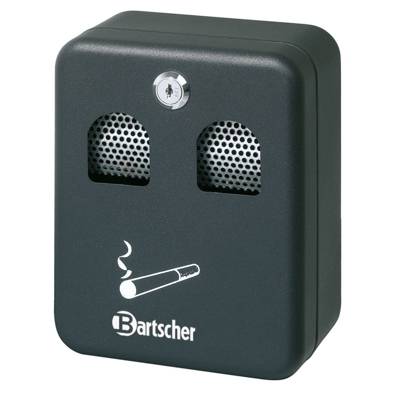 Cendrier mural noir Bartscher 860000 | Usage professionnel Cendrier mural noir Bartscher 860000 | Usage professionnel