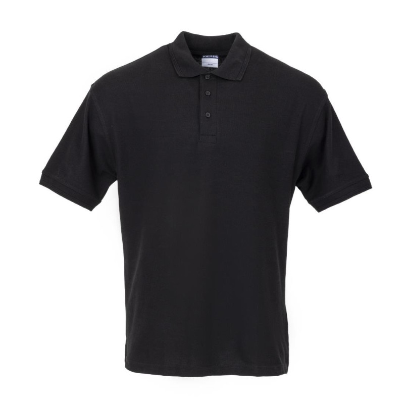 Polo Mixte Noir - Taille L - FourniResto - Fourniresto Polo Mixte Noir - Taille L - FourniResto - Fourniresto