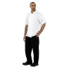 Bijela kuharska jakna s kratkim rukavima Boston - Veličina S - Whites Chefs Clothing - Fourniresto