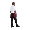 Pregača za konobare kratka bordo boje od polikotona 373 x 750 mm - Whites Chefs Clothing - Fourniresto