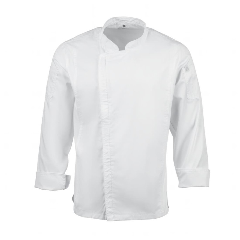 Radni kombinezon s patentnim zatvaračem bijele boje Hartford - Veličina S - Chef Works - Fourniresto Radni kombinezon s patentnim zatvaračem bijele boje Hartford - Veličina S - Chef Works - Fourniresto
