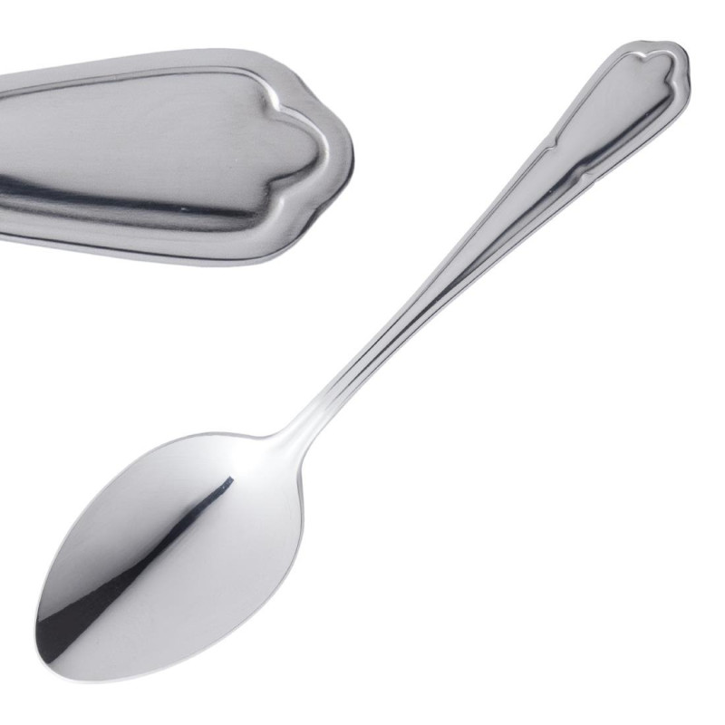 Tablespoon Dubarry in Stainless Steel - Set of 12 - Olympia - Fourniresto Tablespoon Dubarry in Stainless Steel - Set of 12 - Olympia - Fourniresto