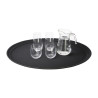 Plastični ovalni protuklizni pladanj 685 x 560 mm - Olympia KRISTALLON - Fourniresto