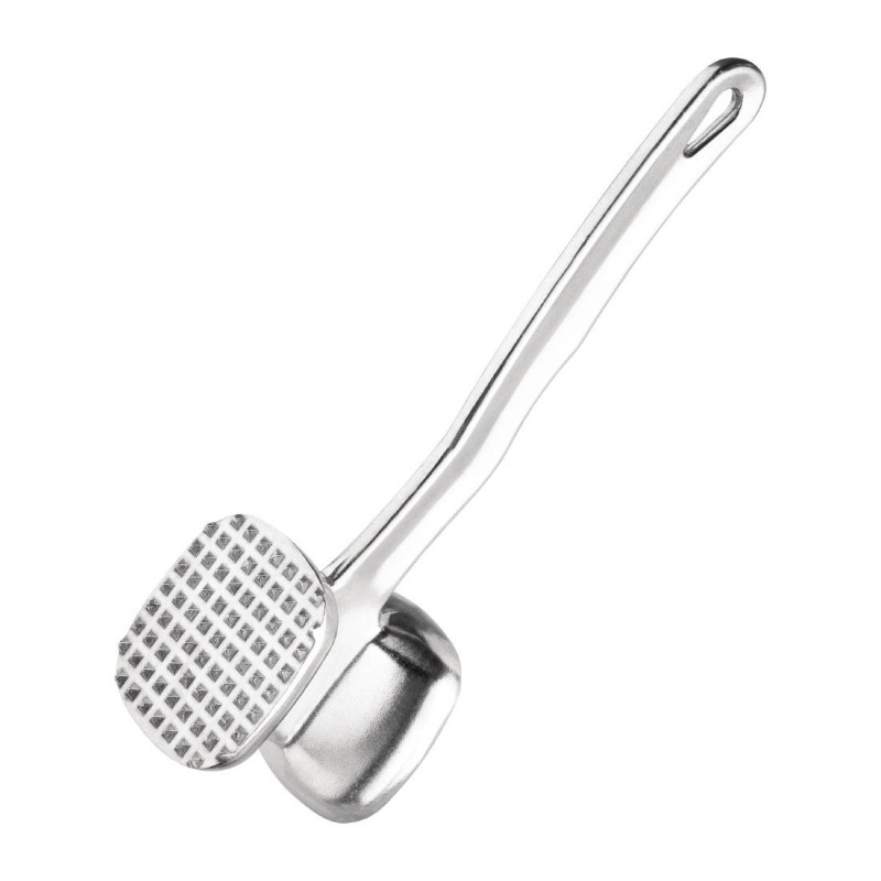 Attendrisseur À Viande En Métal 240 Mm - Vogue - Fourniresto Attendrisseur À Viande En Métal 240 Mm - Vogue - Fourniresto