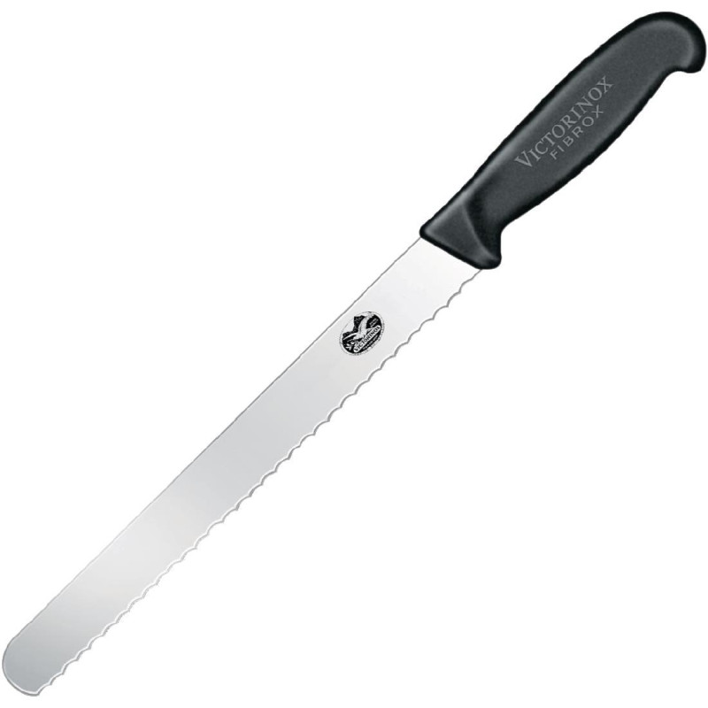 Serrated Blade Slicing Knife 35.5 cm - Victorinox - Fourniresto Serrated Blade Slicing Knife 35.5 cm - Victorinox - Fourniresto