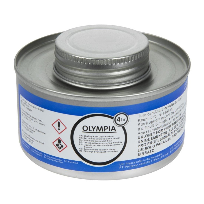 Combustible 4H Pour Chafing Dish - Lot De 12 - Olympia - Fourniresto Combustible 4H Pour Chafing Dish - Lot De 12 - Olympia - Fourniresto