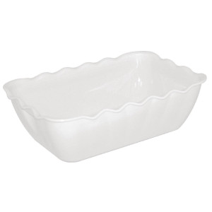 Saladni bokal Bijeli Medium 2 L - Olympia KRISTALLON - Fourniresto