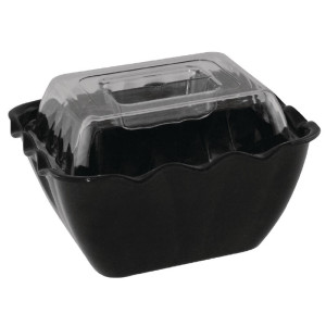 Poklopac s podignutim rubom za malu zdjelu za salatu 750 ml - Olympia KRISTALLON - Fourniresto