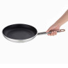 Tava s nehrđajućim premazom za indukciju Ø 280 mm - Vogue - Fourniresto