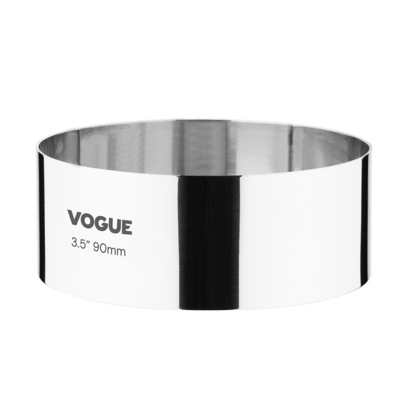 Krug od nehrđajućeg čelika Ø 90 mm V 35 mm - Vogue - Fourniresto Krug od nehrđajućeg čelika Ø 90 mm V 35 mm - Vogue - Fourniresto