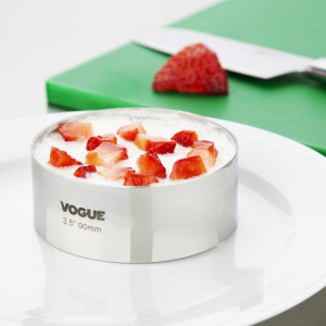 Krug od nehrđajućeg čelika Ø 90 mm V 35 mm - Vogue - Fourniresto