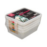 Kutija za pohranu GN 1/2 za intenzivnu upotrebu 7,5 L - Paket od 4 - Bourgeat - Fourniresto