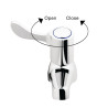 Slavine za umivaonik s polugom 80 mm - set od 2 - Vogue - Fourniresto