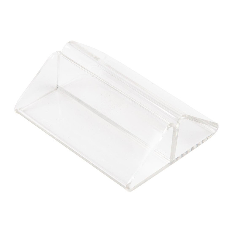 Porte-Cartes Acrylique - Olympia - Fourniresto Porte-Cartes Acrylique - Olympia - Fourniresto