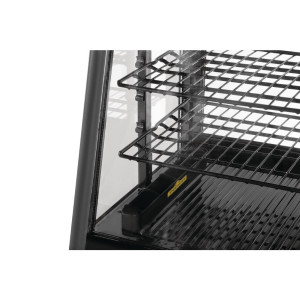Vitrine Réfrigérée de Comptoir Noire - 100 L - Polar