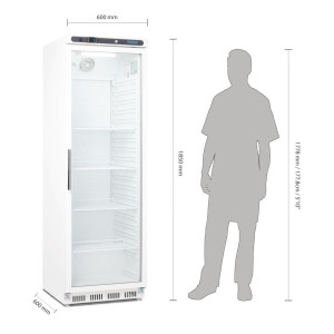 Hladnjak s pozitivnom temperaturom bijele boje 400 L - Polar - Fourniresto