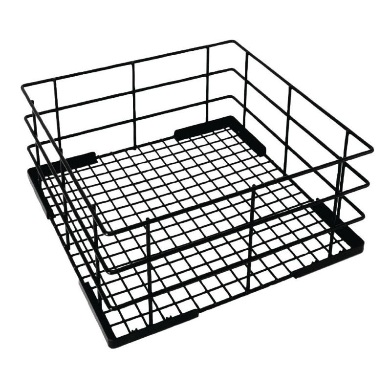 Casier de Lavage Haut pour Verres 400 x 400 mm - Vogue - Fourniresto Casier de Lavage Haut pour Verres 400 x 400 mm - Vogue - Fourniresto