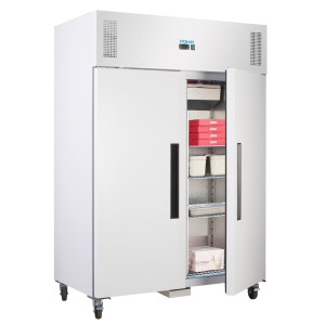 Hladnjak s negativnom temperaturom bijeli GN 2/1 dvoja vrata 1200 L - Polar - Fourniresto