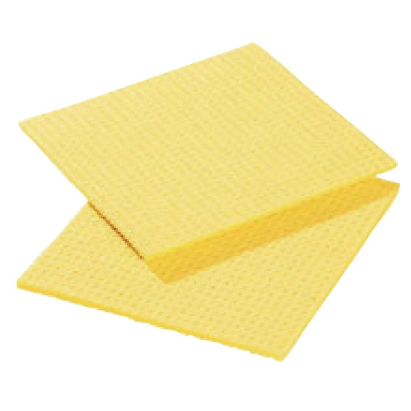 Lavette Spongyl Jaune - Lot De 10 - FourniResto - Fourniresto Lavette Spongyl Jaune - Lot De 10 - FourniResto - Fourniresto