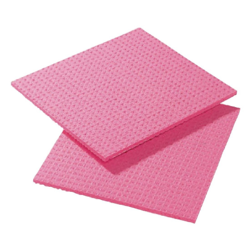 Spongyl Red Sponge Cloth - Pack of 10 - FourniResto - Fourniresto Spongyl Red Sponge Cloth - Pack of 10 - FourniResto - Fourniresto