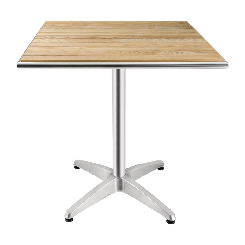 Kvadratni stol od jasena 700 x 700 mm - Bolero - Fourniresto Kvadratni stol od jasena 700 x 700 mm - Bolero - Fourniresto