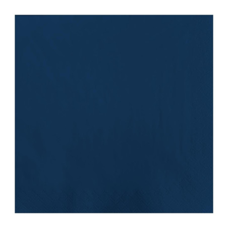 Plava papirnata salveta za stol 2 sloja 300 x 300 mm - Paket od 1500 - FourniResto - Fourniresto
