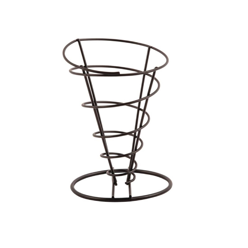 Podrška za konusne crne frite promjera 115 mm - Olympia - Fourniresto Podrška za konusne crne frite promjera 115 mm - Olympia - Fourniresto