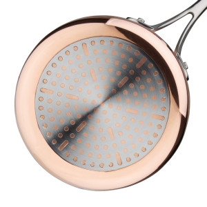Tava od bakra s 3 sloja za indukciju Ø 180 mm - Vogue - Fourniresto