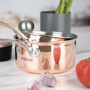 Tava od bakra s 3 sloja za indukciju Ø 180 mm - Vogue - Fourniresto