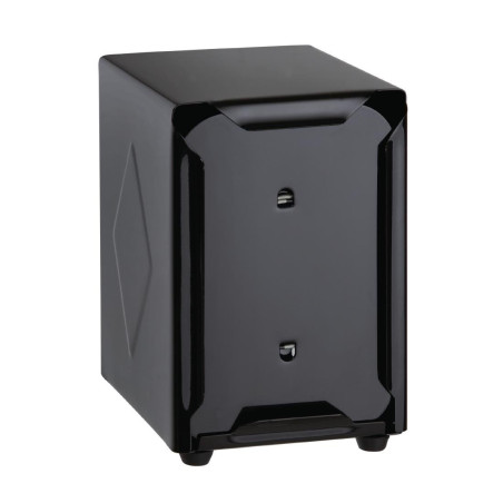 Distributer ručnika od crnog inoxa 90 x 107 mm - Olympia - Fourniresto