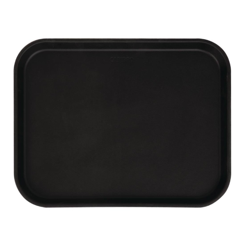 Plateau Rectangulaire Antidérapant en Fibre de Verre Camtread Noir 45,7 cm - Cambro - Fourniresto Plateau Rectangulaire Antidérapant en Fibre de Verre Camtread Noir 45,7 cm - Cambro - Fourniresto