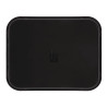Rectangular Non-Slip Fiberglass Camtread Tray Black 45.7 cm - Cambro - Fourniresto