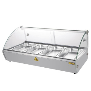 Vitrina za samoposluživanje s grijanjem Slim 220L - Buffalo - Fourniresto
