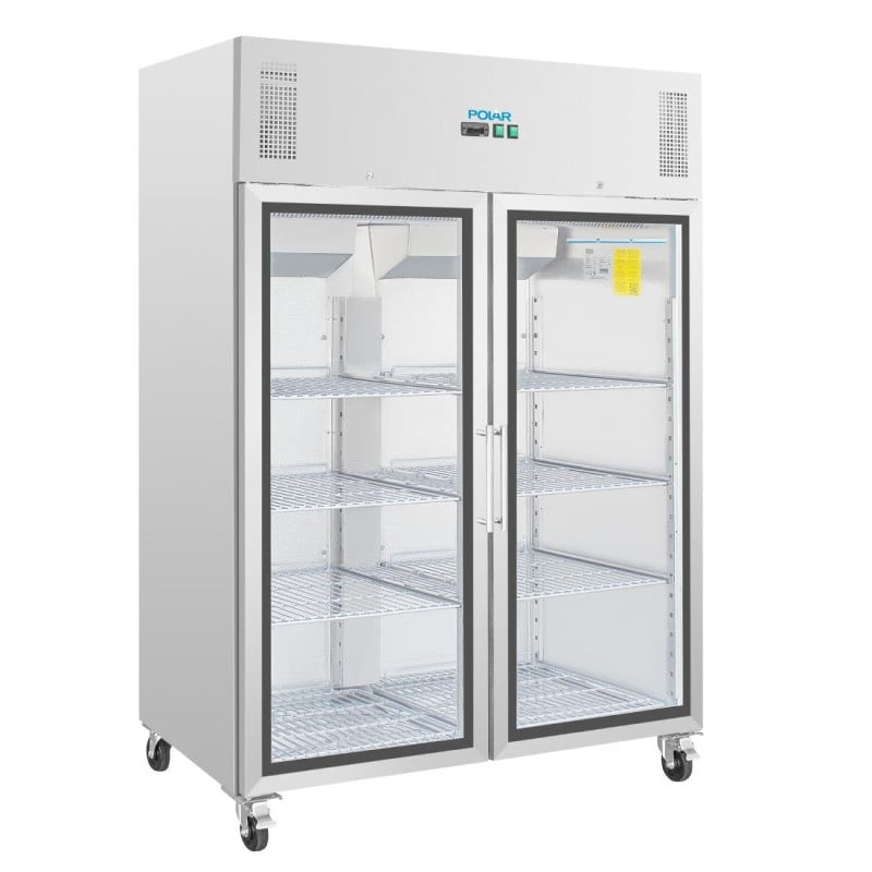 Vitrine Réfrigérée Positive Simple GN 2/1 Série G 600 L - Polar - Fourniresto Vitrine Réfrigérée Positive Simple GN 2/1 Série G 600 L - Polar - Fourniresto