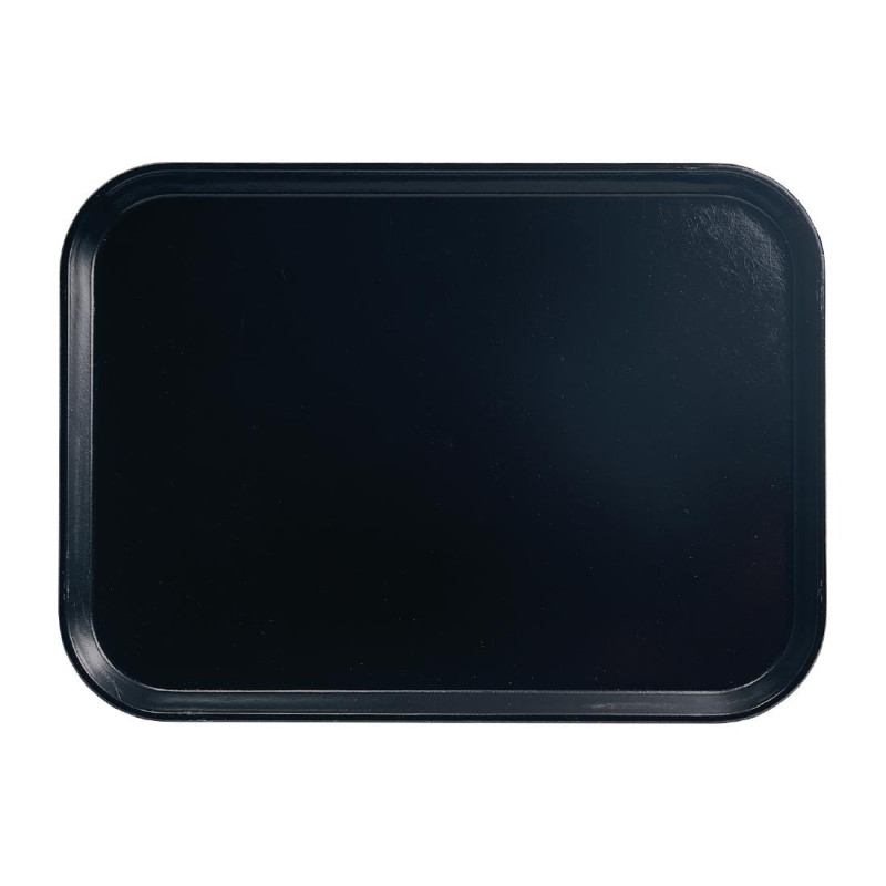 Pladanj od stakloplastike Camtray crni 45,7 cm - Cambro - Fourniresto
