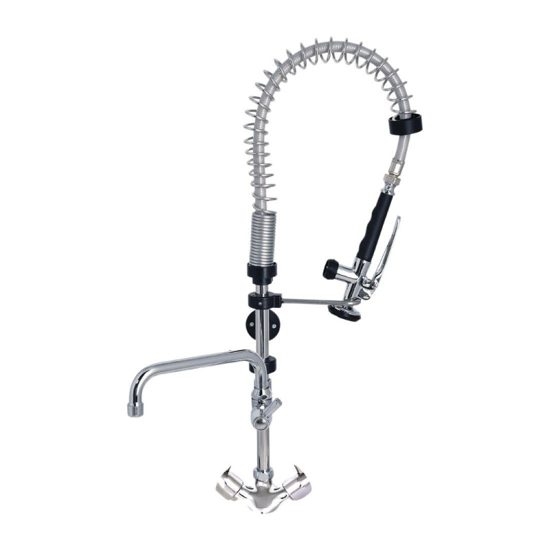 Shower head with Small Model Single-hole Swan Neck - Gastro M - Fourniresto Shower head with Small Model Single-hole Swan Neck - Gastro M - Fourniresto