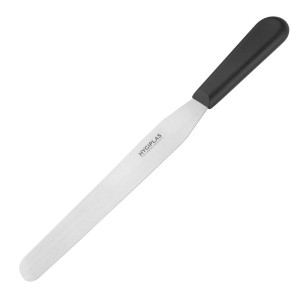 Nož Špatula s ravnom oštricom od nehrđajućeg čelika 255 mm - Hygiplas - Fourniresto