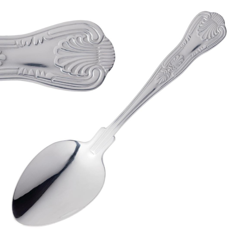 Cuillère À Dessert Kings En Inox - Lot De 12 - Olympia - Fourniresto Cuillère À Dessert Kings En Inox - Lot De 12 - Olympia - Fourniresto