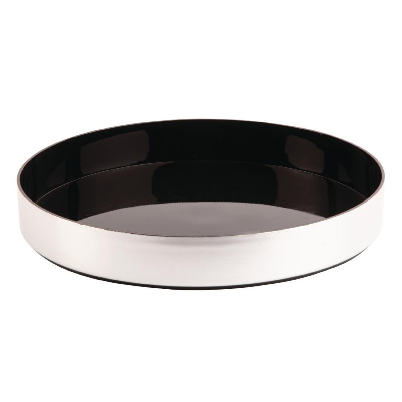 Okrugli protuklizni barasti pladanj Ø330 mm - Olympia - Fourniresto Okrugli protuklizni barasti pladanj Ø330 mm - Olympia - Fourniresto