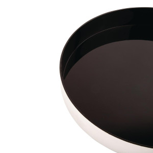 Okrugli protuklizni barasti pladanj Ø330 mm - Olympia - Fourniresto