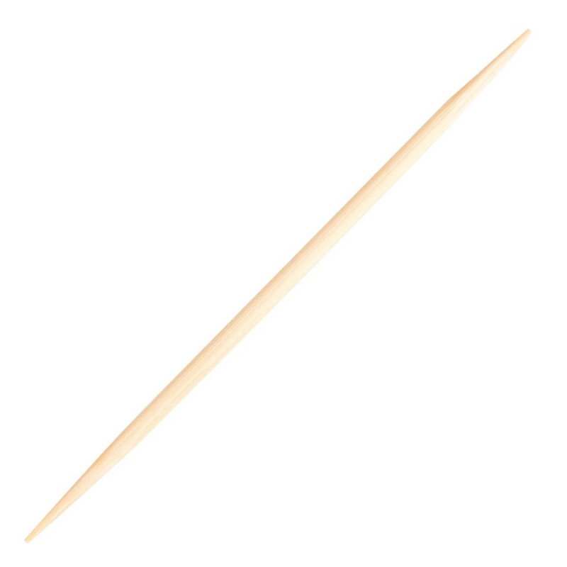 Curedents en Bambou Biodégradables Emballés Individuellement Swantex - Lot de 1000 - FourniResto - Fourniresto Curedents en Bambou Biodégradables Emballés Individuellement Swantex - Lot de 1000 - FourniResto - Fourniresto