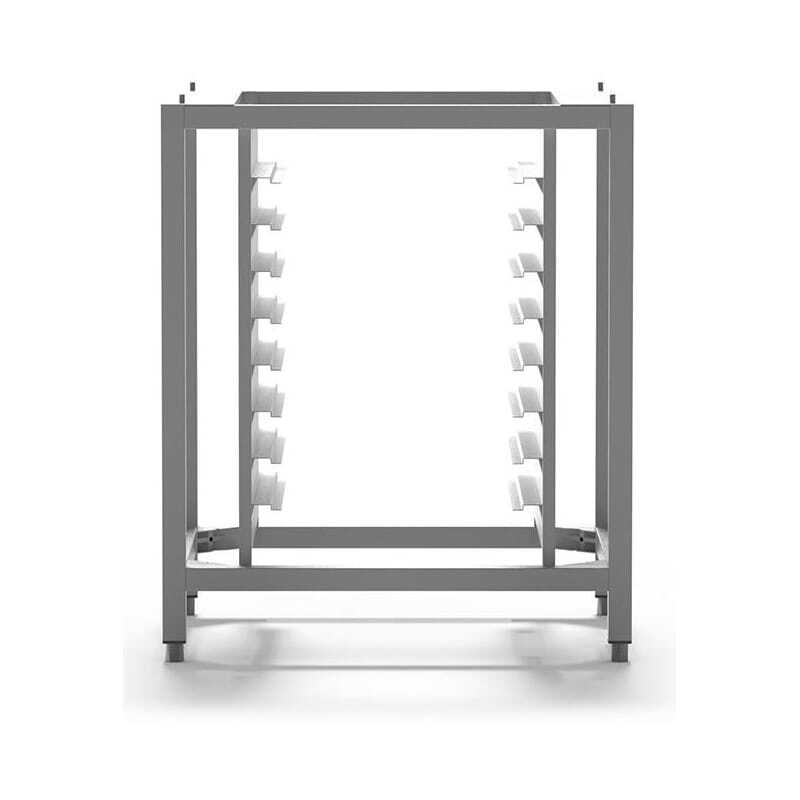 Piètement pour support 8 plaques pour four professionnel Piètement pour support 8 plaques pour four professionnel