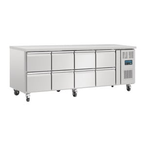Table Hladnjak Gn 1/1 Ventilirana 8 Ladica Serija U - 616 L - Polar