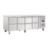 Table Hladnjak Gn 1/1 Ventilirana 8 Ladica Serija U - 616 L - Polar