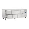 Table Hladnjak Gn 1/1 Ventilirana 8 Ladica Serija U - 616 L - Polar