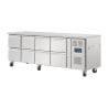 Table Hladnjak Gn 1/1 Ventilirana 8 Ladica Serija U - 616 L - Polar