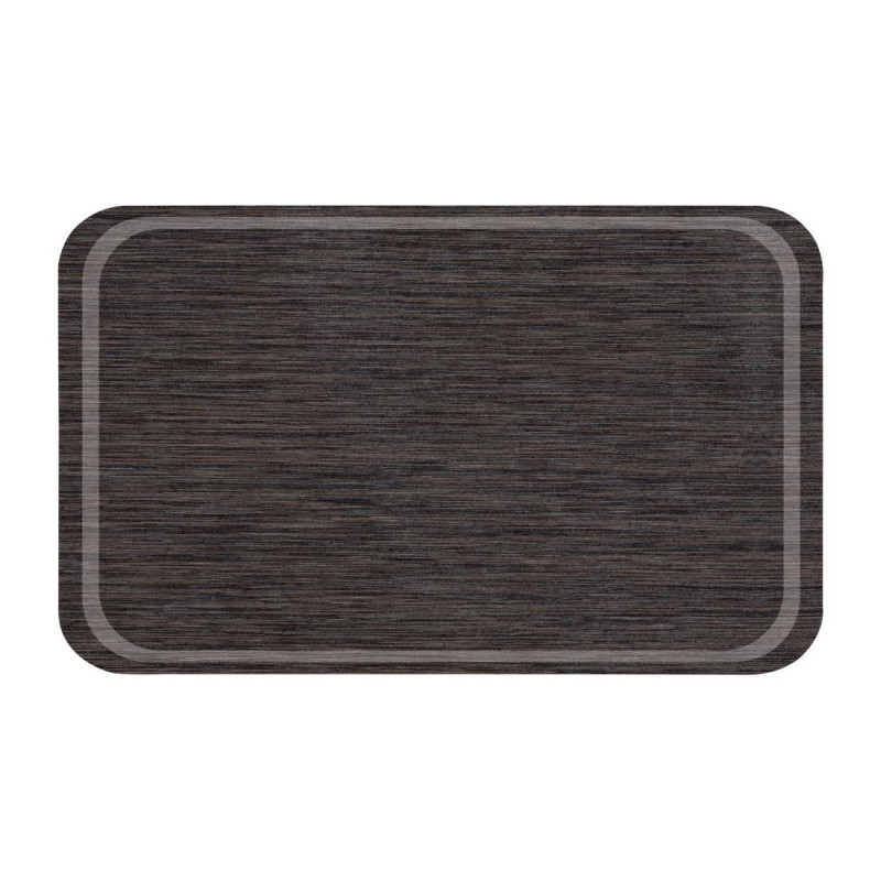 Plateau Rond en Mélamine Wengé Euronorme GN1/1 - Roltex - Fourniresto Plateau Rond en Mélamine Wengé Euronorme GN1/1 - Roltex - Fourniresto