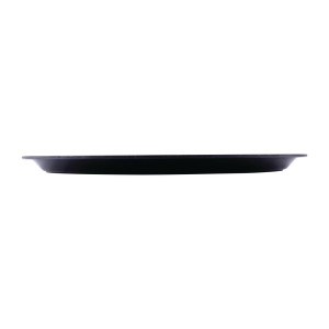 Protuklizni crni tanjur Blackline, okrugli promjer 310 mm - Roltex - Fourniresto