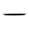 Protuklizni crni tanjur Blackline, okrugli promjer 310 mm - Roltex - Fourniresto
